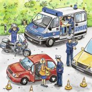 PUZZLE POLITIA IN ACTIUNE. 3X49 PIESE - ARTRVSPC09221