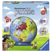 PUZZLE 3D GLOBUL PAMANTESC, 72 PIESE - ARTRVS3D11840