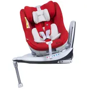 Scaun auto Rear Facing rotativ Tiago 0-18 kg rosu KidsCare SUPKC_tiago_rosu