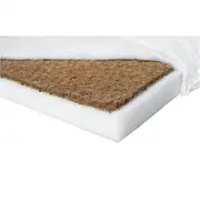 Saltea Pentru Bebe, Cocos Spuma Cu Husa Detasabila Bumbac, 127x63x11 Cm Pjbpjb_19