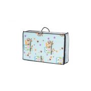 Saltea Pliabila Din Spuma, Cu Husa Detasabila Din Bumbac Imprimat Si Geanta De Transport 120 X 60 X 6 Cm Pjbpjb_15