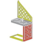 Bucatarie smoby pentru casuta cu accesorii hubs7600810901