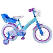 Bicicleta copii Volare cu roti ajutatoare 14 INCH Frozen partial montata - SOLVOL51461-CH