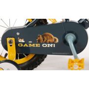 Bicicleta Volare pentru baieti 12 inch cu roti ajutatoare partial montata Puppy - SOLVOL99372