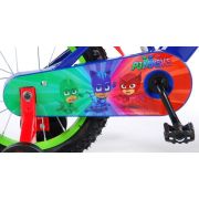 Bicicleta Volare pentru baieti 14 inch cu roti ajutatoare partial montata Pj Masks - SOLVOL71463