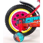 Bicicleta Volare pentru baieti 14 inch cu roti ajutatoare partial montata Disney Cars 3   - SOLVOL81448