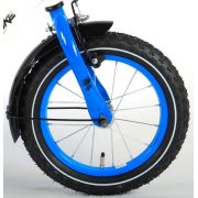 Bicicleta Volare pentru baieti 14 inch partial montata Thombike Alb cu Albastru - SOLVOL91404