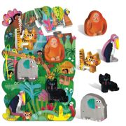 MONTESSORI PRIMUL MEU PUZZLE - JUNGLA - ARTHE22380