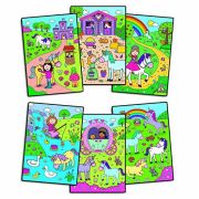 Water magic: carte de colorat unicorni