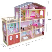 Casuta pentru papusi Modern Villa BBXDHXVL6661