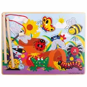 Joc de pescuit magnetic -  prietenii din gradina