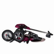 Tricicleta multifunctionala 4in1 cu sezut reversibil coccolle velo air violet smb338012650