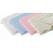 Cearsaf cu elastic jerse bumbac gri 120/60 cm ERFF05111