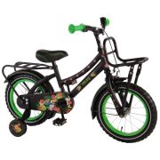 Bicicleta fete Volare Tropical 14 inch cu roti ajutatoare partial montata - SOLVOL61419