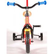 Bicicleta Volare Blaze pentru baieti 10 inch cu roti ajutatoare si maner parental partial montata - SOLVOL71019