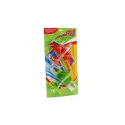 Set 2 avioane usoare din spuma Retro Globo WToy pentru copii care zboara - SOLGL37022