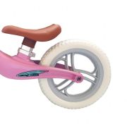 Bicicleta fara pedale 12 inch Roz foarte usoara 2kg inaltime reglabila roti EVA cadru magneziu - SOLSKMB5