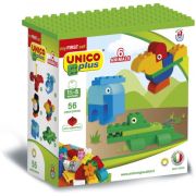 Set constructie Unico Animale Salbatice colorate  56 piese - SOLUN8627