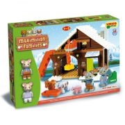 Set constructie Unico Maximilian Families Refugiul Montan 93 piese - SOLUN8937