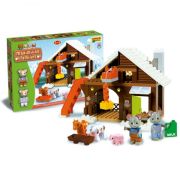 Set constructie Unico Maximilian Families Refugiul Montan 93 piese - SOLUN8937