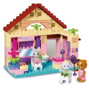 Set constructie Unico Maximilian Families Salon de infrumusetare 80 piese - SOLUN8940