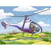 PUZZLE IN CUTIE VEHICULE, 12 PIESE - ARTRVSPC07406