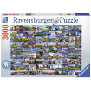 PUZZLE EUROPA 99 LOCURI, 3000 PIESE - ARTRVSPA17080