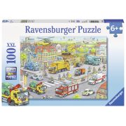 PUZZLE UTILAJE IN ORAS, 100 PIESE - ARTRVSPC10558