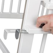 BabyNeeds - Patut evolutiv Dalia 90x50 cm, Alb + Saltea 8 cm BYNBODAL10CM03AL