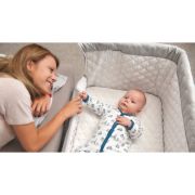 Lionelo - Patut co-sleeper Theo Dark 2 in 1, 90x50 cm, Gri BYNLO-THEO_Dark_Grey