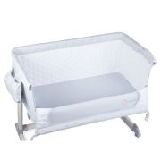Lionelo - Patut co-sleeper Theo 2 in 1, 90x50 cm, Gri BYNLO-THEO_Grey