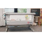 Lionelo - Patut co-sleeper Theo 2 in 1, 90x50 cm, Gri BYNLO-THEO_Grey
