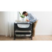 Lionelo - Patut co-sleeper Timon Pliabil, 3 in 1 din Aluminiu, 90x50 cm, Gri BYNLO-TIMON
