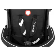 Lionelo - Carucior sport Elia Oslo Cu accesorii, Negru BYNLO-ELIA OSLO_BLACK/WHITE