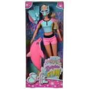 Papusa simba steffi love dolphin fun 29 cm cu delfin si accesorii hubs105733201