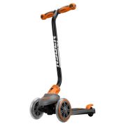 Trotineta pentru copii cu 3 roti Saica Ryder Neo 3401 cu roti din silicon reglabila pe inaltime pliabila portocaliu cu negru - SOLSA3401