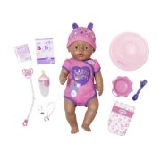 BABY born - Papusa etnica interactiva cu corp moale, 43 cm - ARTZF824382