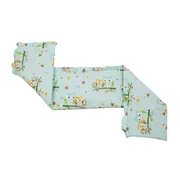 Lenjerie MyKids Mini Bufnite Turquoise 4+1 Piese 140x70 - MYK00008929