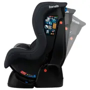 Lionelo - Scaun auto copii 0-18 Kg Liam, Cozy Grey - BYNLO-LIAM COZY_GREY