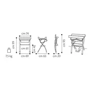 Brevi 567 Masa de infasat Lindo 585 - HPBBV567-585