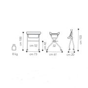 Brevi 567 Masa de infasat Lindo 586 - HPBBV567-586