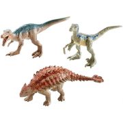Set Jucarii Dinozauri Jurassic World Mini Dino 3 Baryonyx Metallic Blue - VG70264