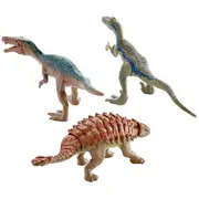 Set Jucarii Dinozauri Jurassic World Mini Dino 3 Baryonyx Metallic Blue - VG70264