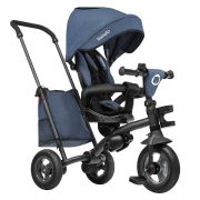 Lionelo - Tricicleta Tris Jeans Mecanism de pedalare libera, Suport picioare, Control al directiei, Scaun reversibil, Rotire 360 grade, Pliabila, Albastru BYNLO-TRIS_JEANS