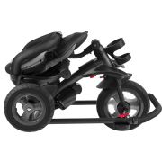 Lionelo - Tricicleta Tris Jeans Mecanism de pedalare libera, Suport picioare, Control al directiei, Scaun reversibil, Rotire 360 grade, Pliabila, Albastru BYNLO-TRIS_JEANS