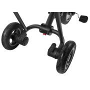 Lionelo - Tricicleta Tris Jeans Mecanism de pedalare libera, Suport picioare, Control al directiei, Scaun reversibil, Rotire 360 grade, Pliabila, Albastru BYNLO-TRIS_JEANS