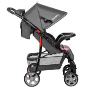 Lionelo - Carucior sport Emma Plus Scandi Cu accesorii, Roz BYNLO-EMMA PLUS_PINK_SCANDI