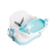 Scaun de masa bebelusi booster si inaltator detasabil Bo Jungle cu tavita detasabila albastru - SOLBJB730000