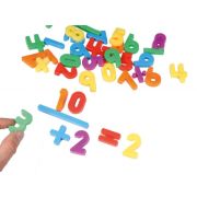 Set cifre si semne matematice magnetice Lena multicolore 36 piese 3 cm lungime - SOLLE65747