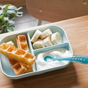 Set de masa silicon Beaba 2 piese Bleu ERFB913455